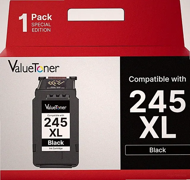 245XL Black Ink Cartridge for Canon Pixma TR4520 MG2520 TS3120