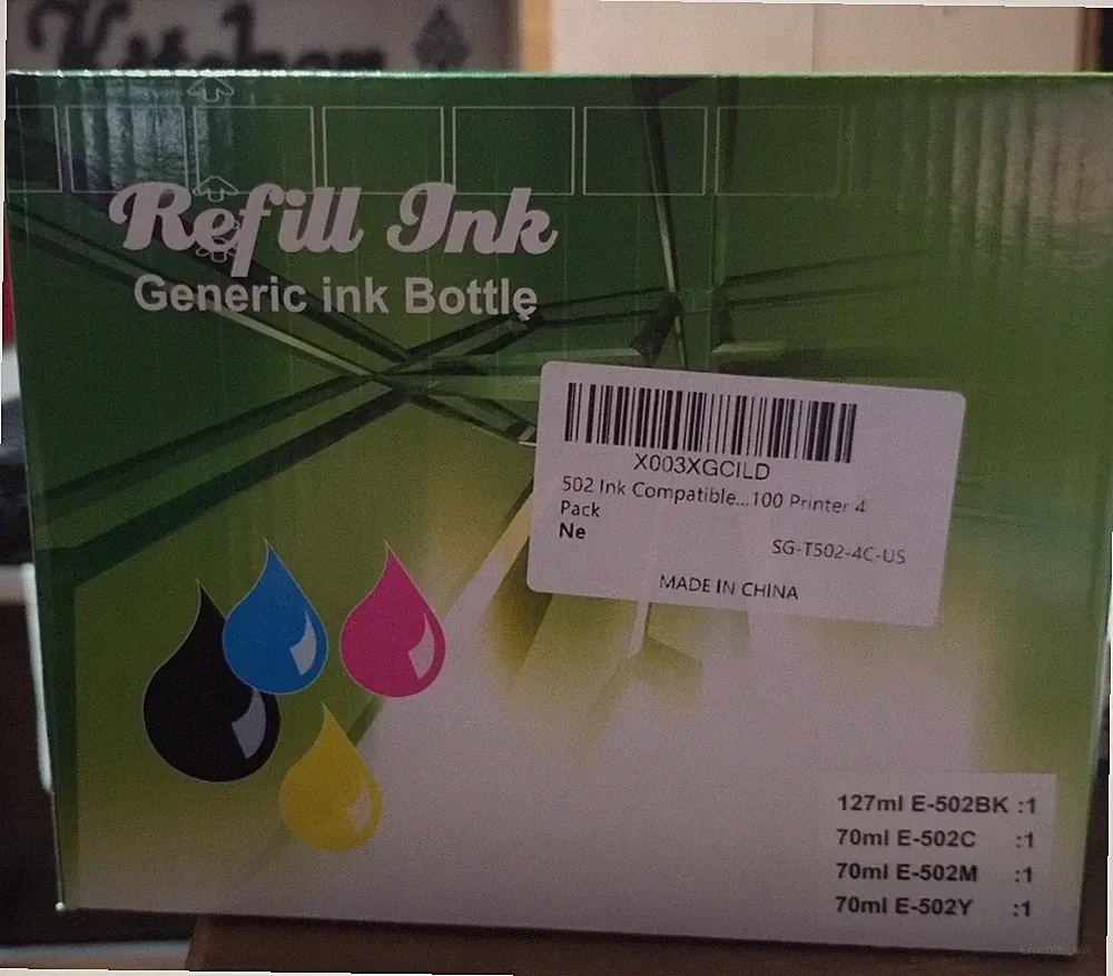 Refill Ink Generic Ink Bottle
