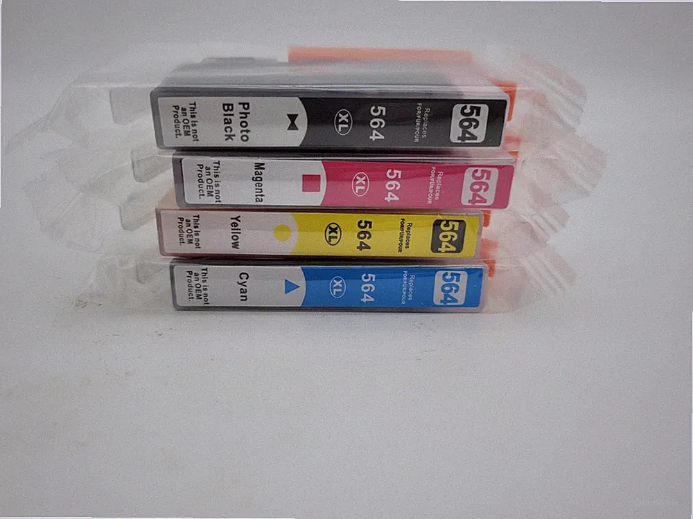 ValueToner 4PK New 564XL Ink Cartridge for HP Photosmart 7520