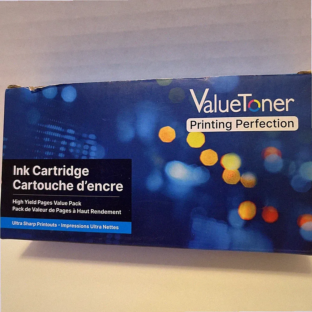 ValueToner High-Yield Compatible Ink Cartridge Value Pack(2 Black + 2 Color) New