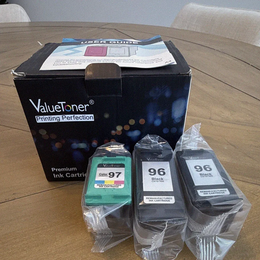 ValueToner Inkjet Ink Cartridge 96 Black & 97 Color Multi-Pack