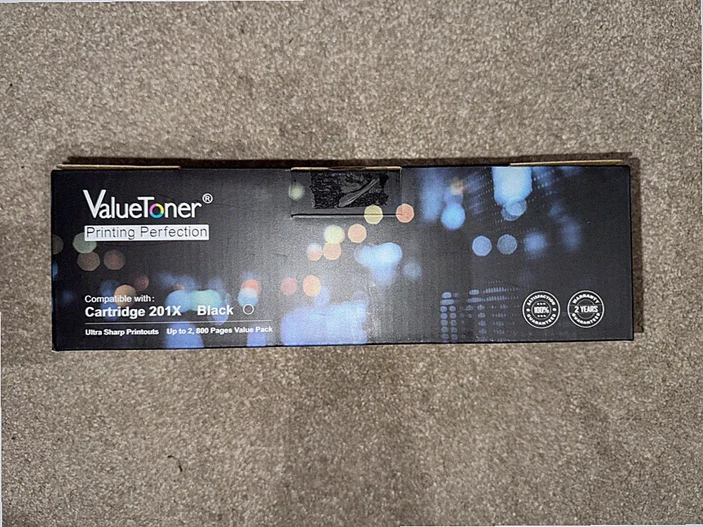 ValueToner Premium Ink Cartridge - Printing Perfection - New Black